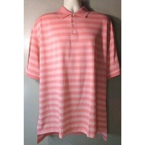 Byron Nelson Signature Series Rose Blush Golf Sport  Polo Shirt Size Large‎